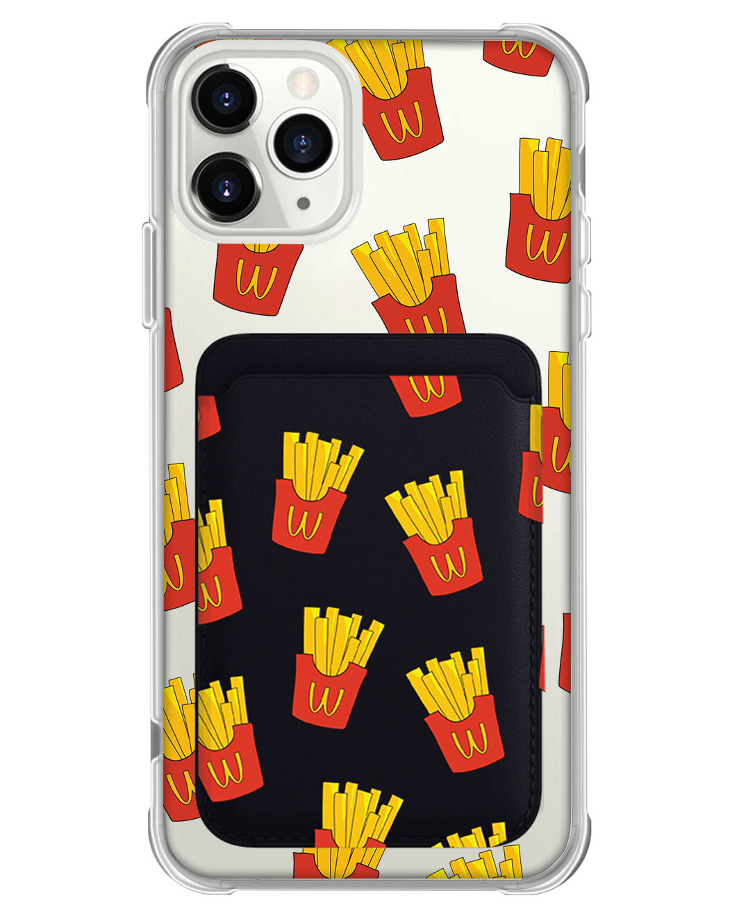 iPhone Magnetic Wallet Case - Fries