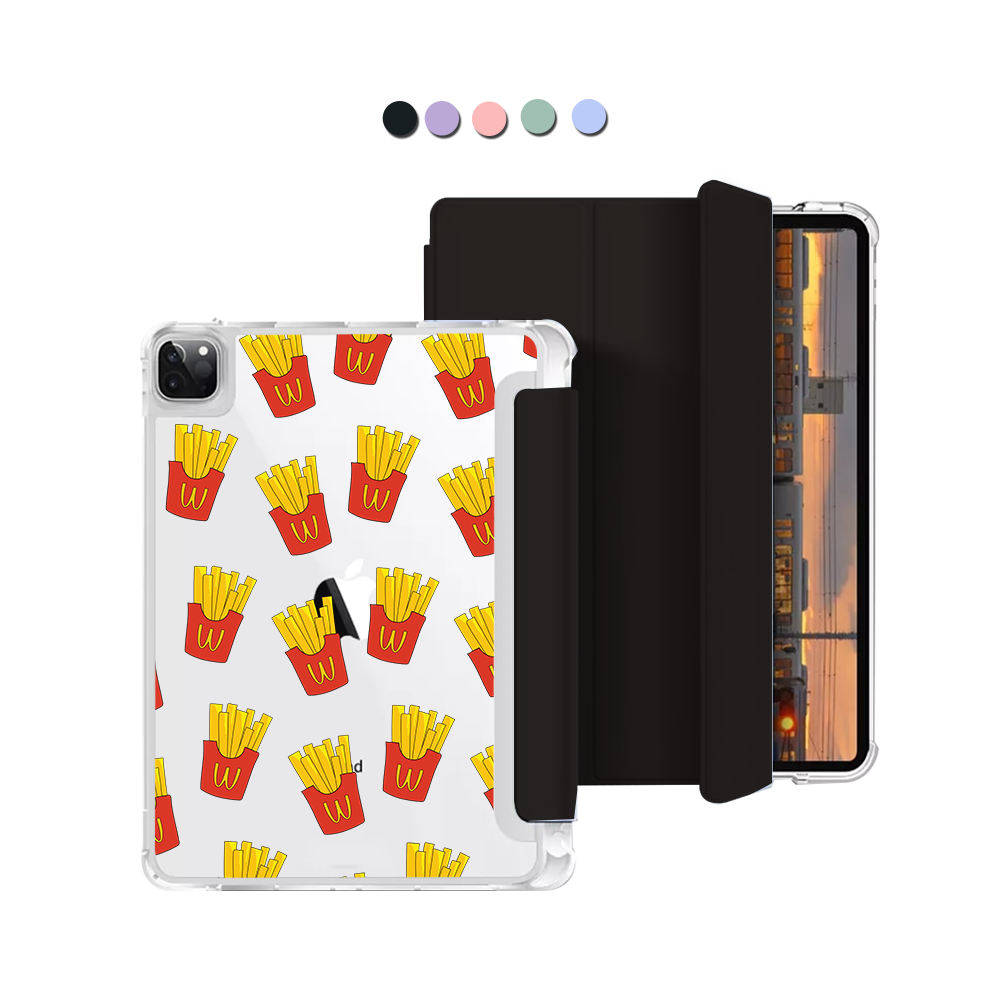 iPad Macaron Flip Cover - Fries