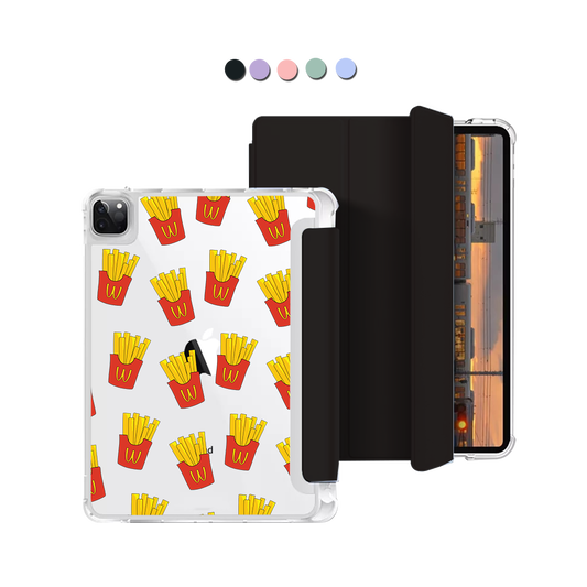 iPad Macaron Flip Cover - Fries