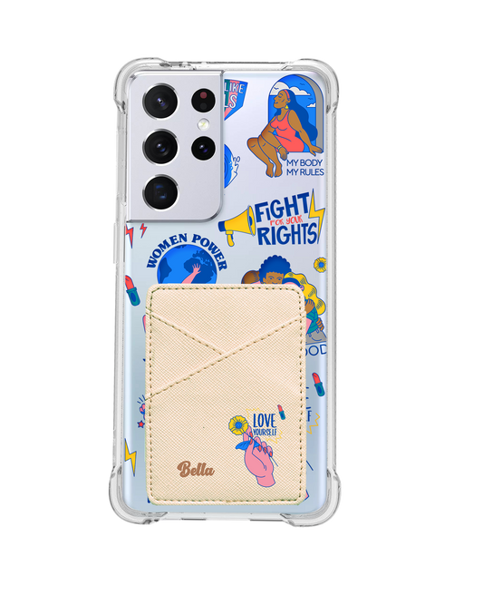Android Phone Wallet Case - Girl Power 2.0