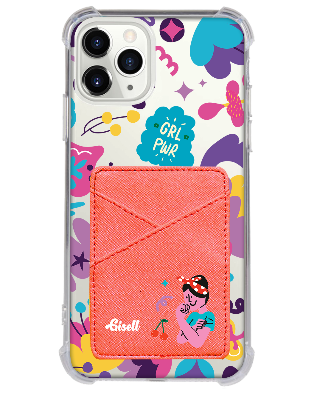 iPhone Phone Wallet Case - Girl Power 1.0