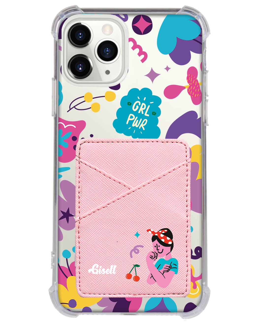 iPhone Phone Wallet Case - Girl Power 1.0