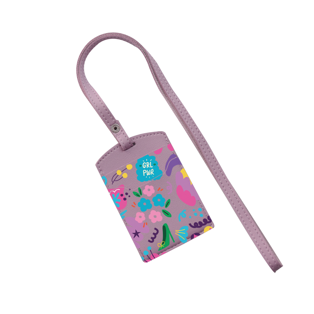 Vegan Leather Lanyard - Girl Power 1.0