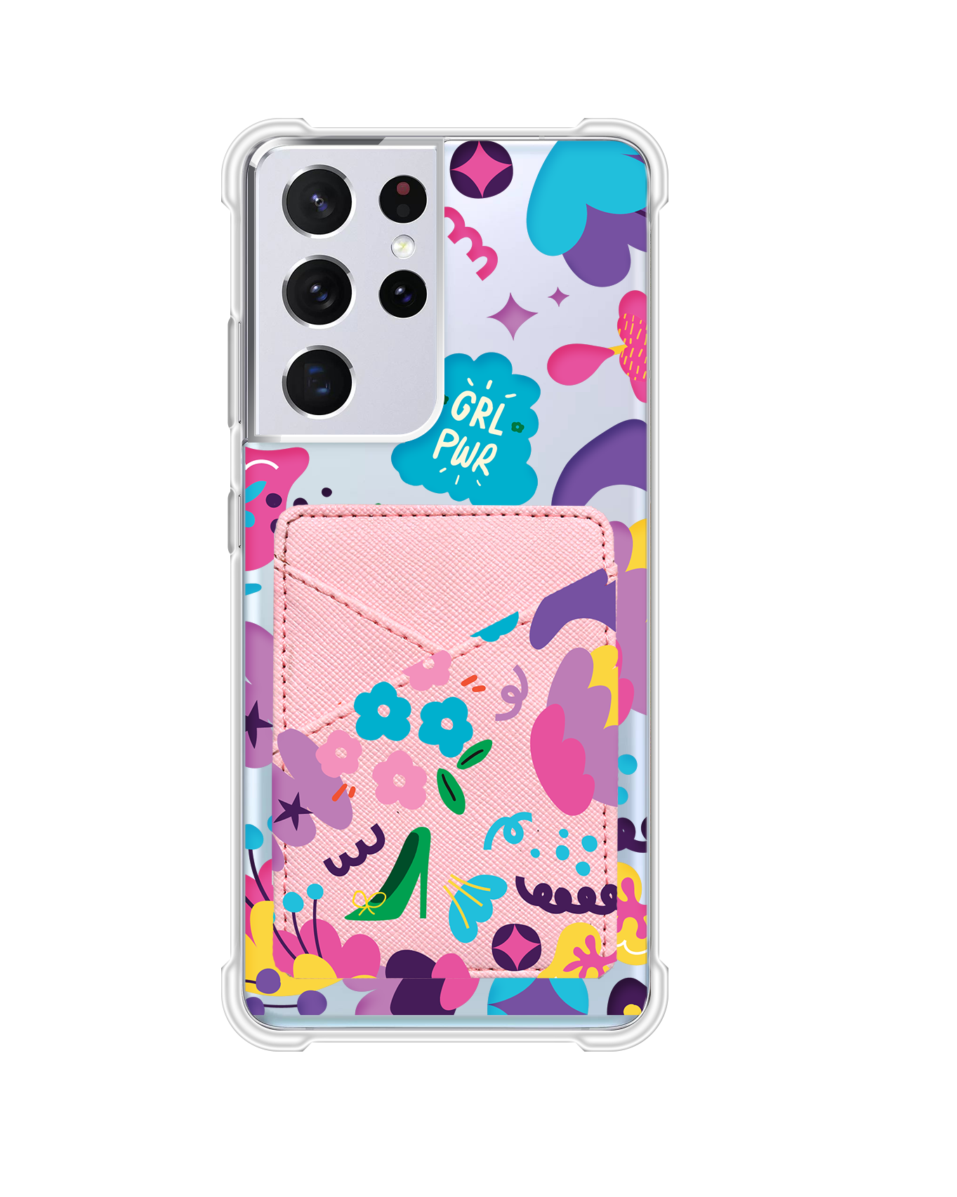 Android Phone Wallet Case - Girl Power 3.0