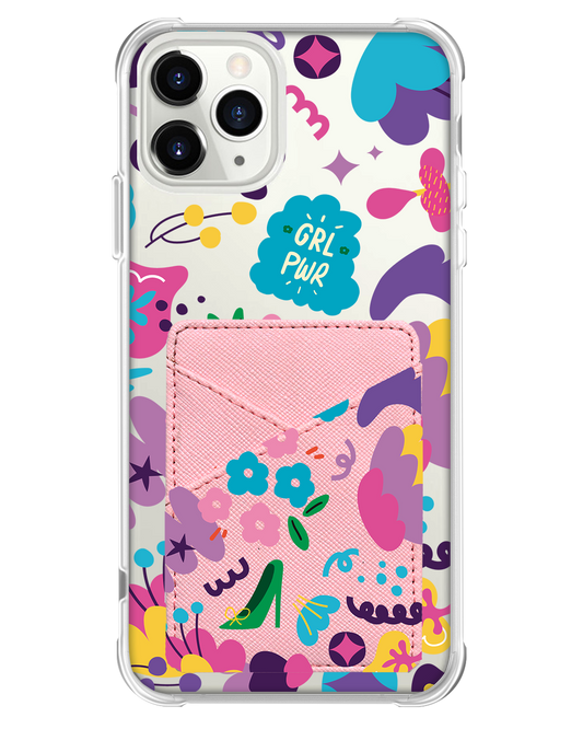 iPhone Phone Wallet Case - Girl Power 3.0