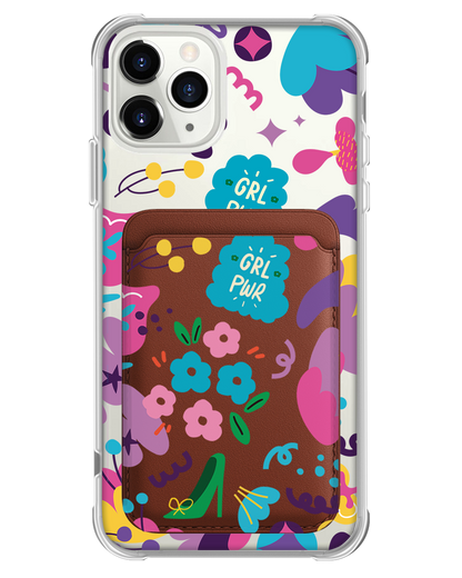 iPhone Magnetic Wallet Case - Girl Power