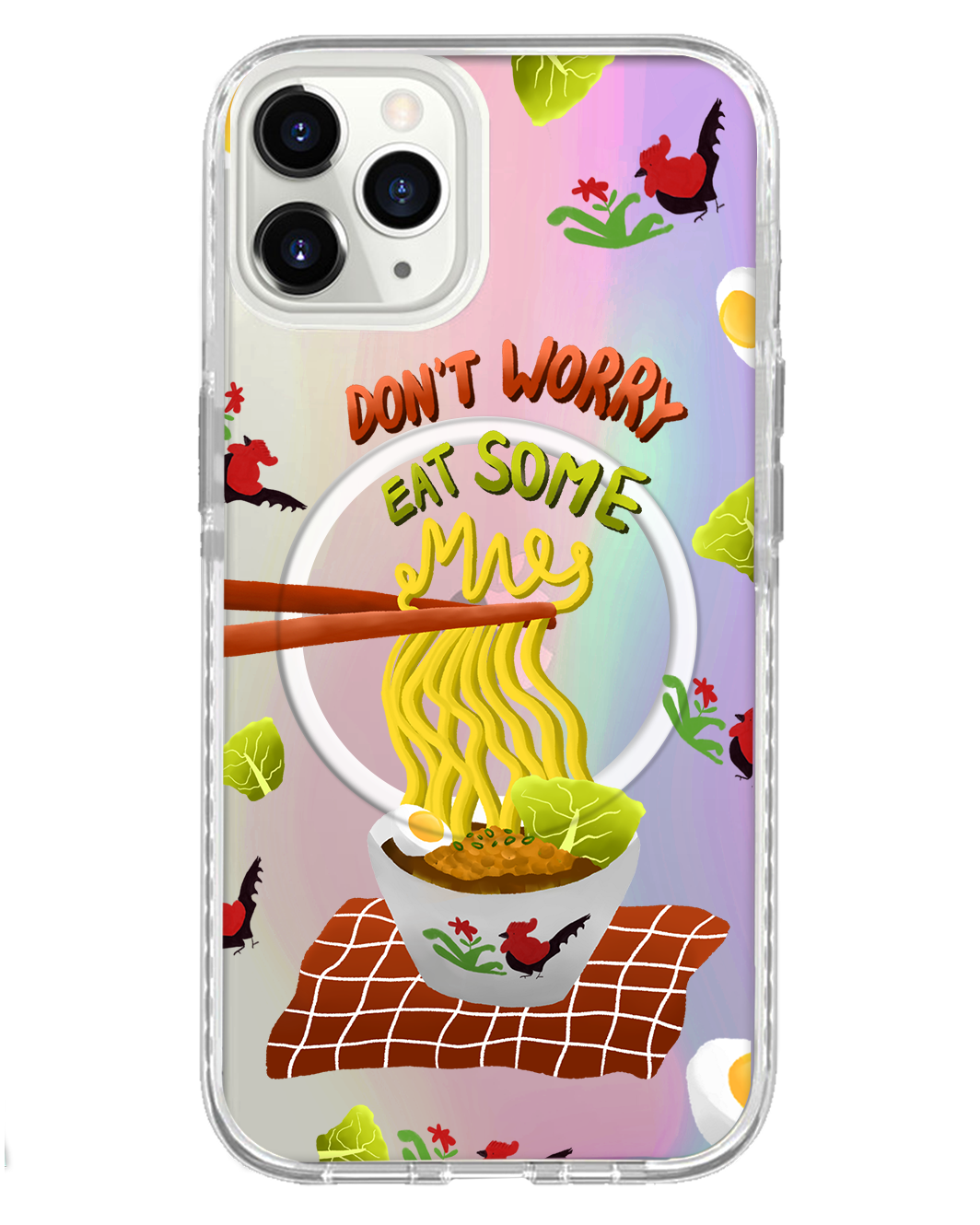 iPhone Rearguard Holo - Go Eat Some Mie