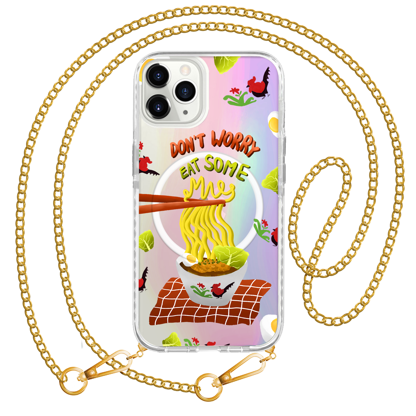 iPhone Rearguard Holo - Go Eat Some Mie