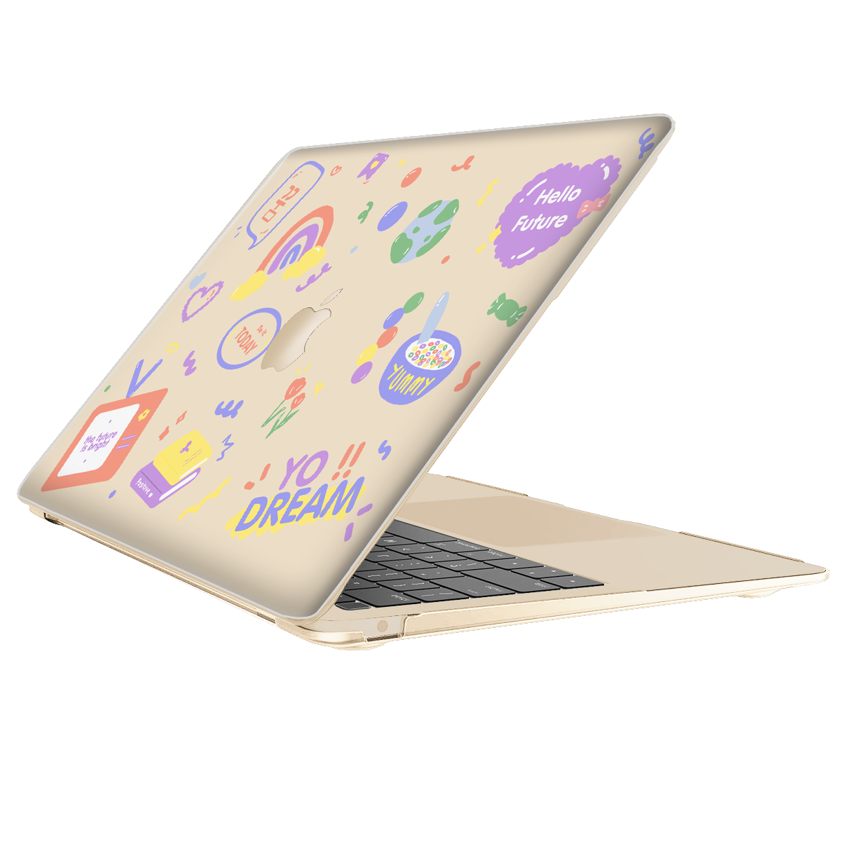 MacBook Snap Case - Hello Future