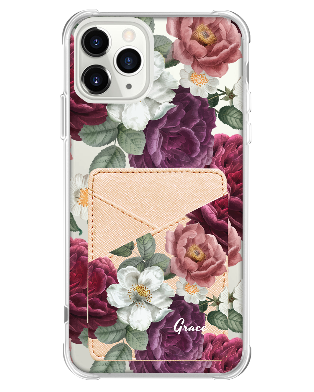 iPhone Phone Wallet Case - Grace