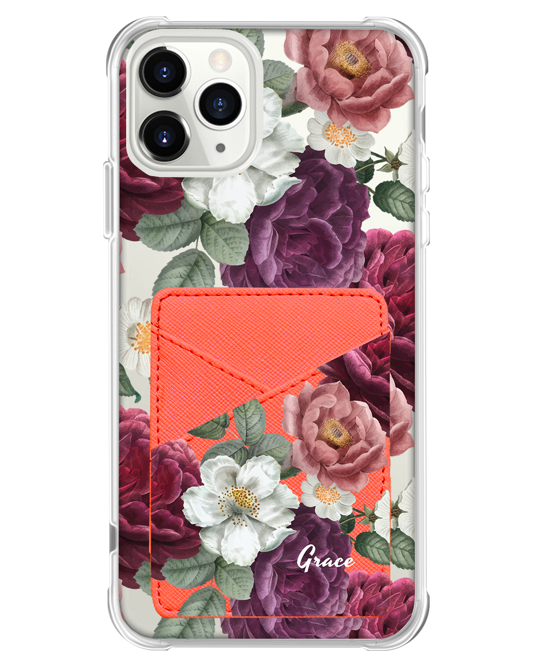 iPhone Phone Wallet Case - Grace