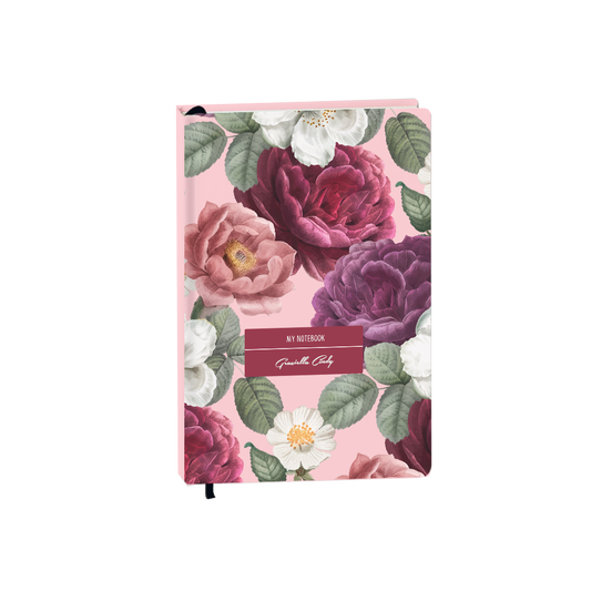 Hardcover Bookpaper Journal - Grace (with Elastic Band & Bookmark)