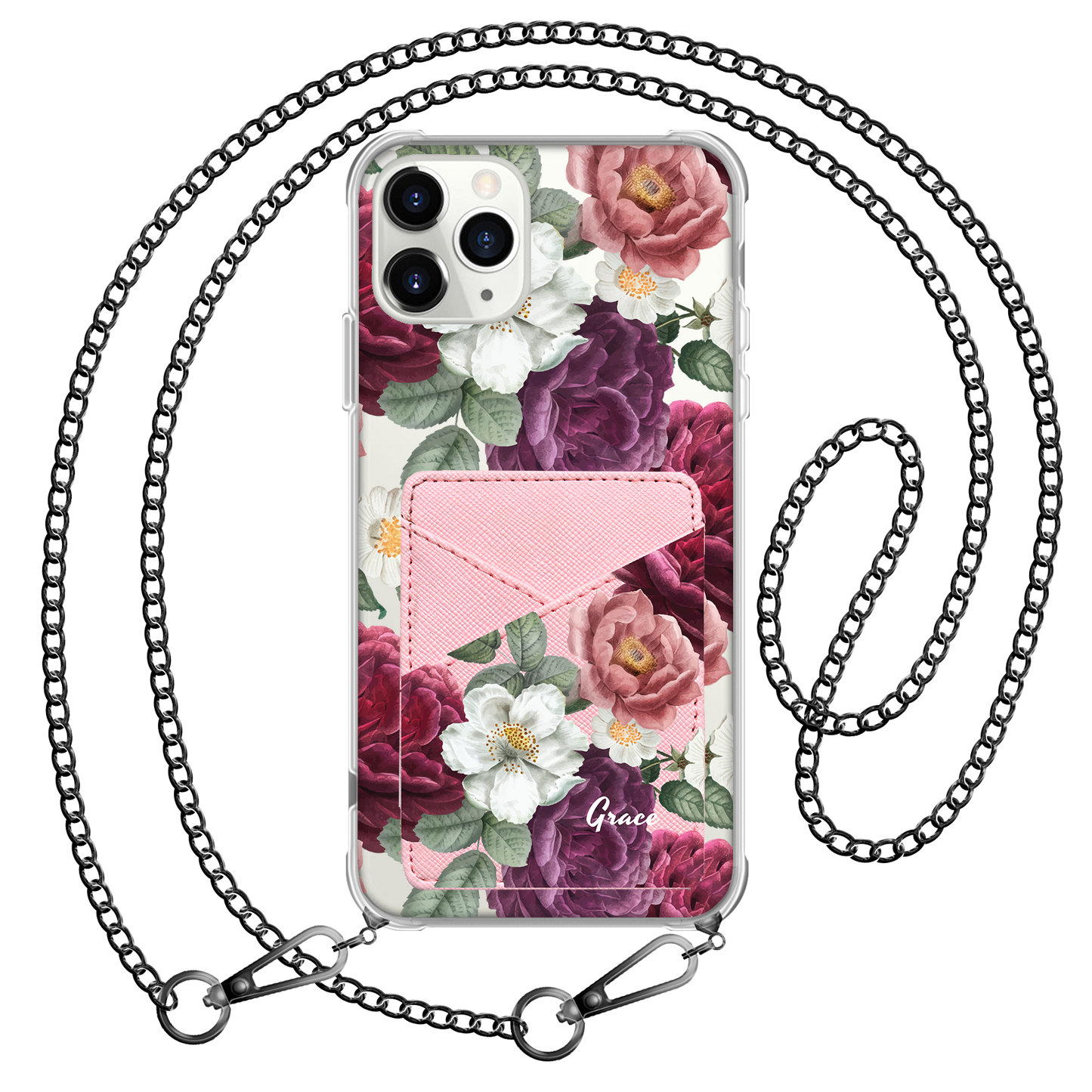 iPhone Phone Wallet Case - Grace