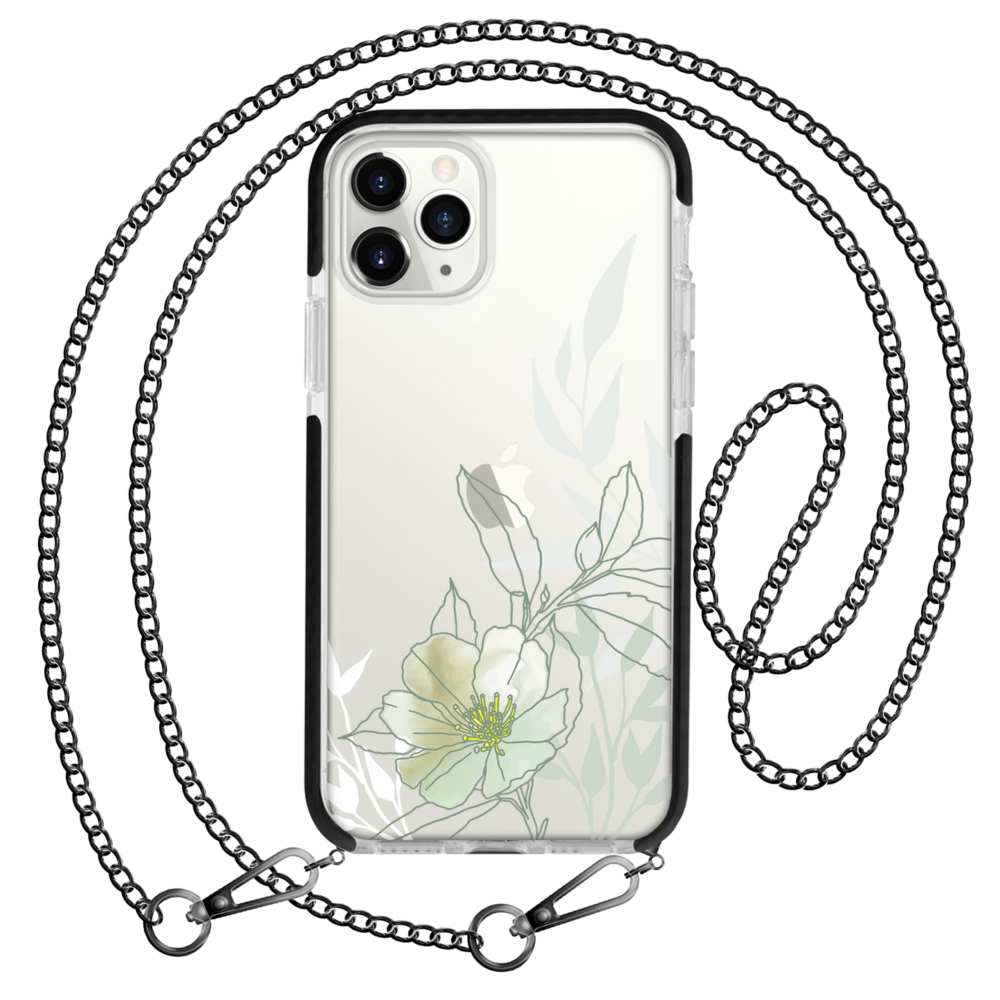 iPhone Rearguard Bumper - Greentmint Lily