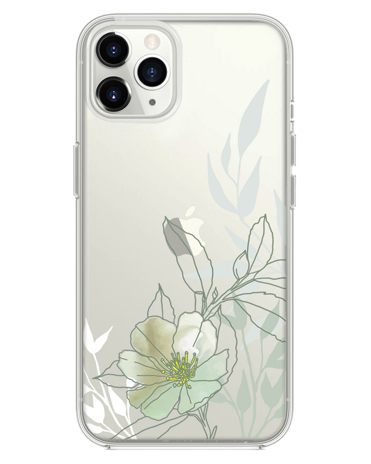 iPhone Rearguard Hybrid - Greenmint Lily
