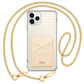 iPhone Phone Wallet Case - Grid