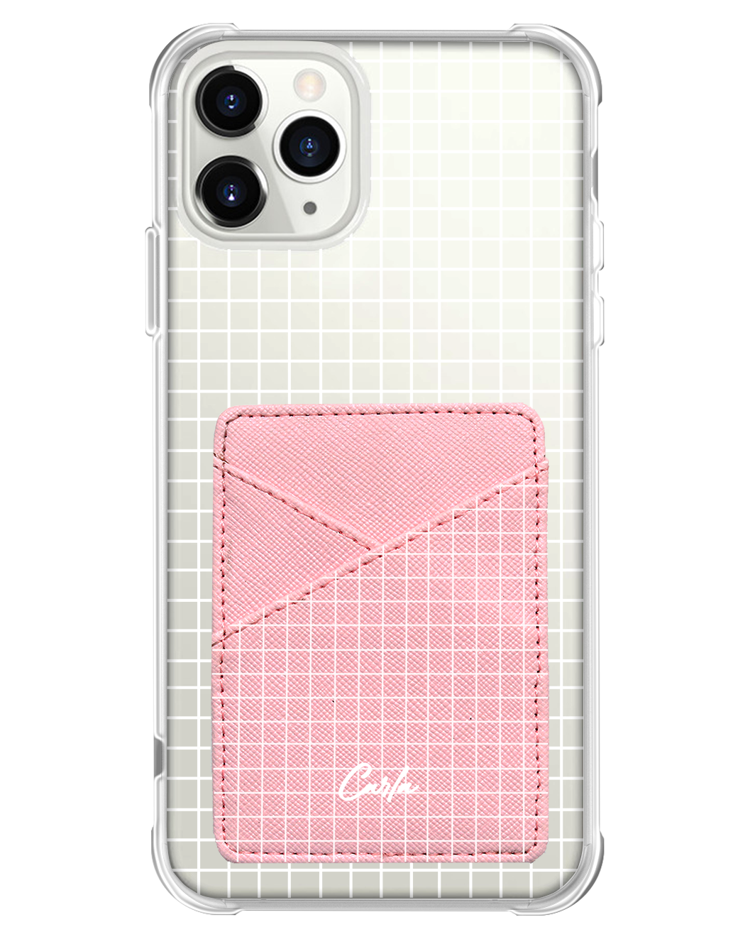 iPhone Phone Wallet Case - Grid