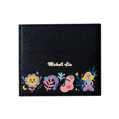 6 Slots Card Holder - Heather