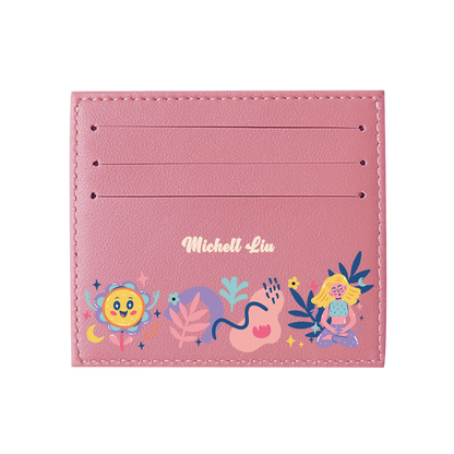 6 Slots Card Holder - Heather