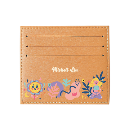 6 Slots Card Holder - Heather