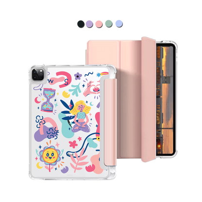 iPad Macaron Flip Cover - Heather