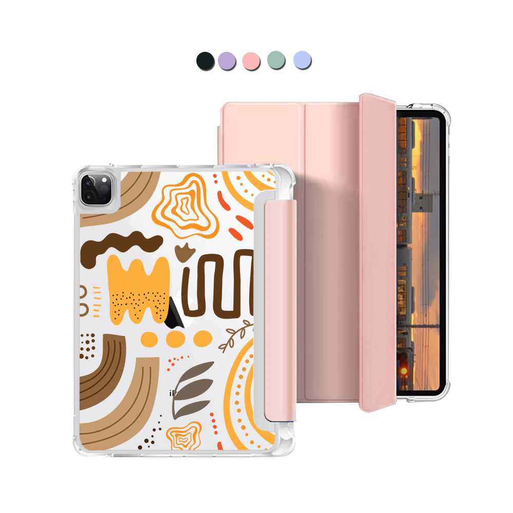 iPad Macaron Flip Cover - Hello Autumn