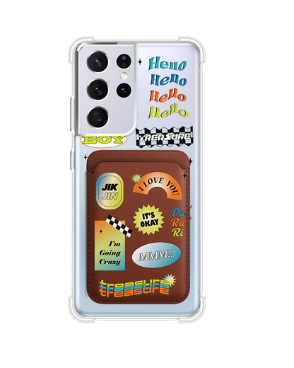 Android Magnetic Wallet Case - Hello Treasure