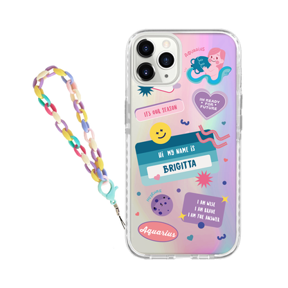 iPhone Rearguard Holo - Aquarius