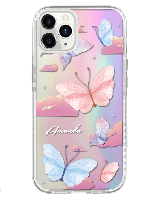 iPhone Rearguard Holo - Butterfly & Clouds