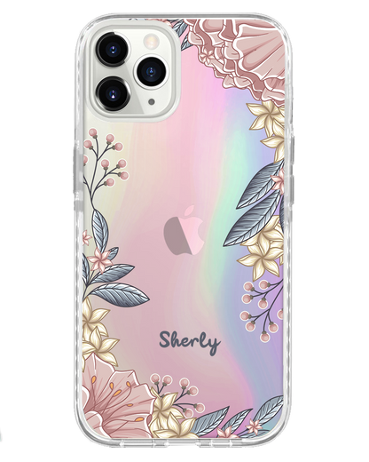 iPhone Rearguard Holo - Pink Floral