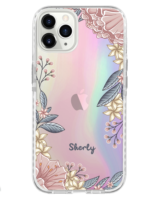 iPhone Rearguard Holo - Pink Floral