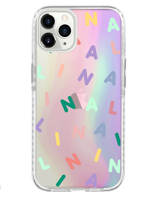 iPhone Rearguard Holo - Monogram 2.0 Rainbow