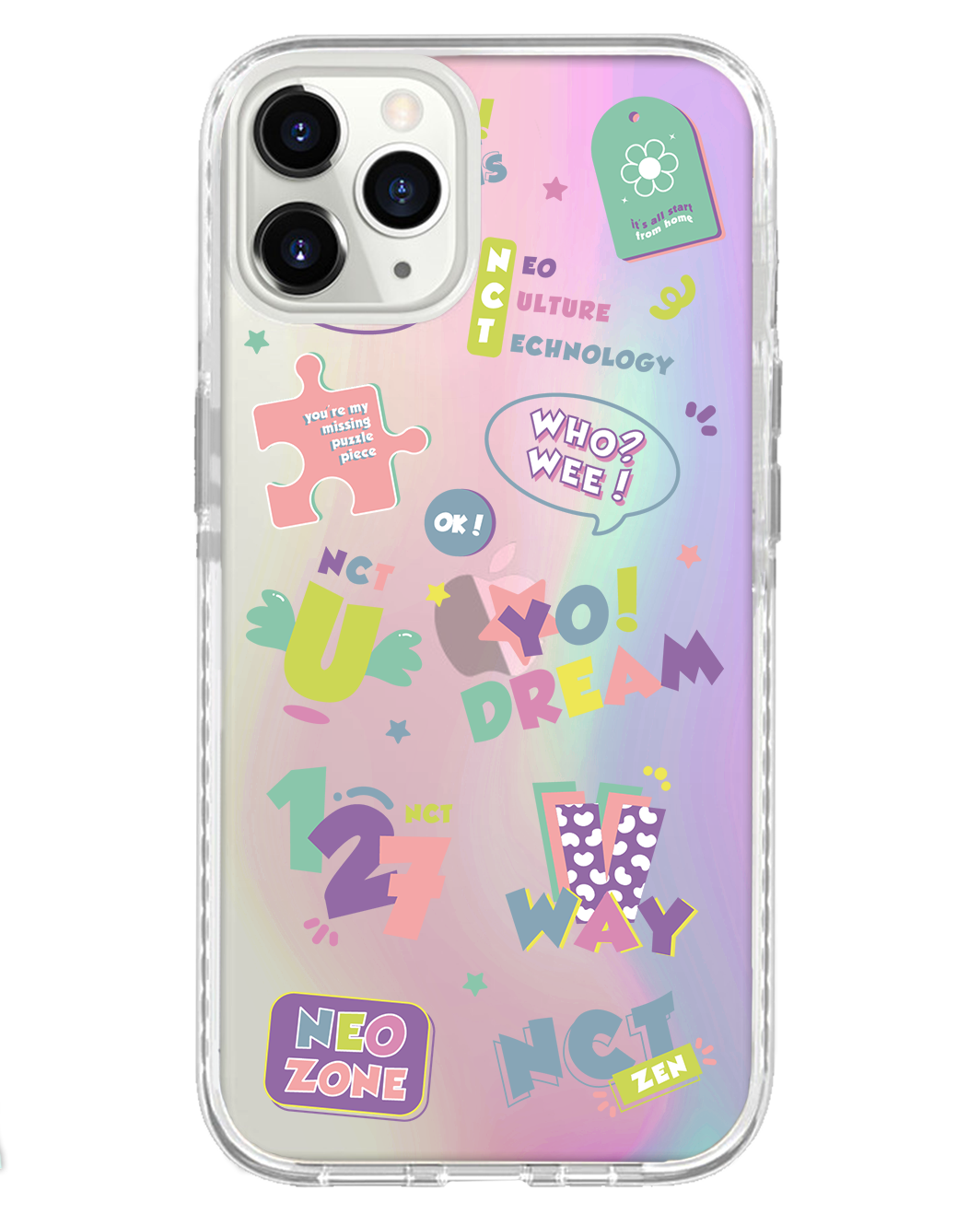 iPhone Rearguard Holo - NCT Sticker Pack