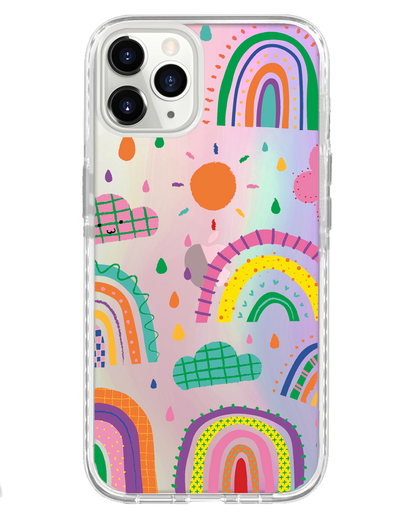 iPhone Rearguard Holo - Rainbow