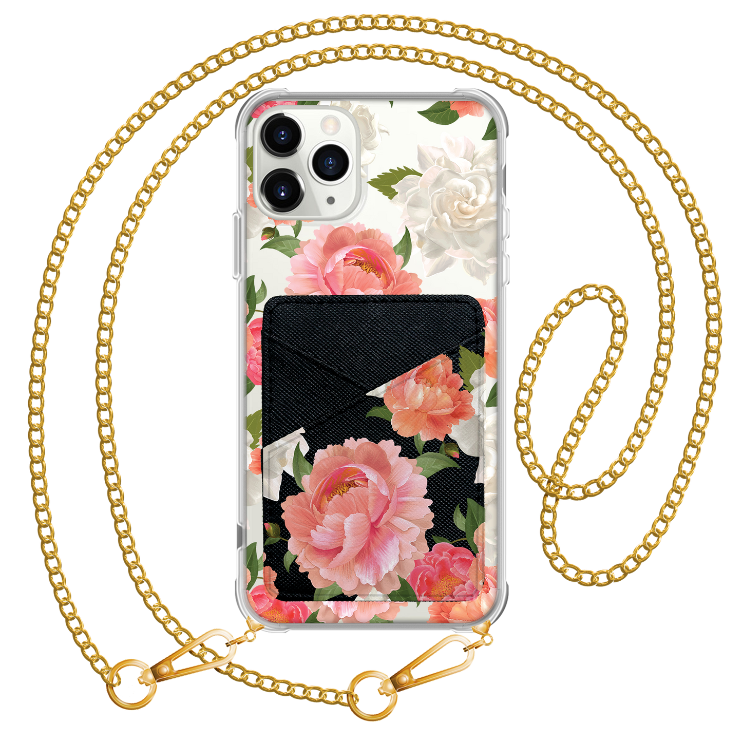 iPhone Phone Wallet Case - August Peony