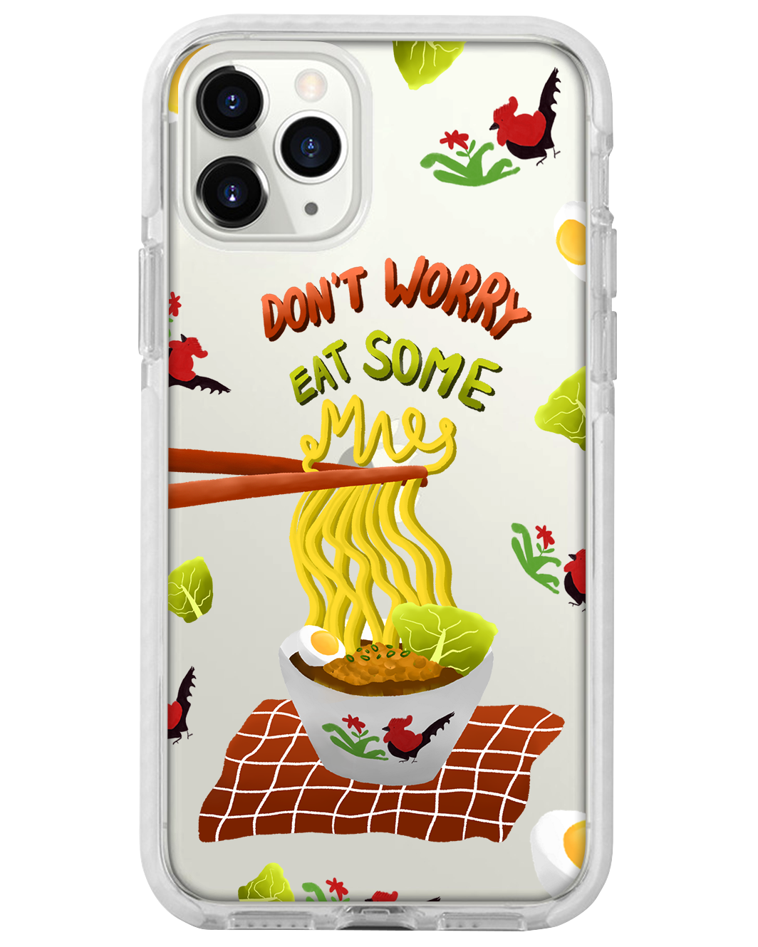 iPhone Rearguard Bumper - Go Eat Some Mie