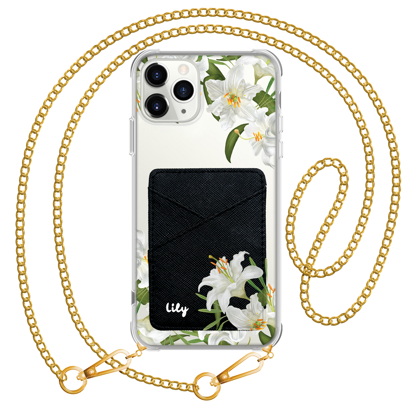 iPhone Phone Wallet Case - May Lily Of The Valley