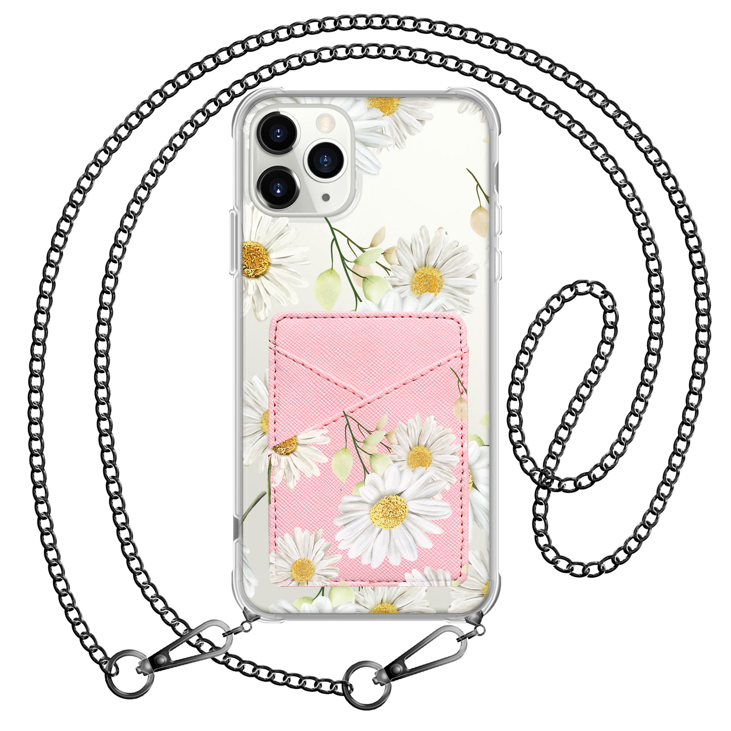 iPhone Phone Wallet Case - October Chrysanthemum 2.0