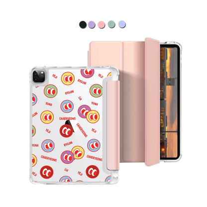 iPad Macaron Flip Cover - Itzy Monogram