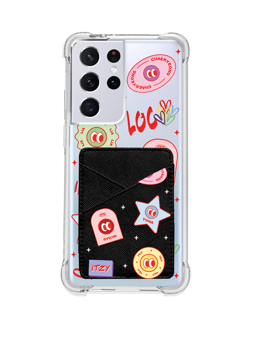 Android Phone Wallet Case - Itzy Sticker  Pack