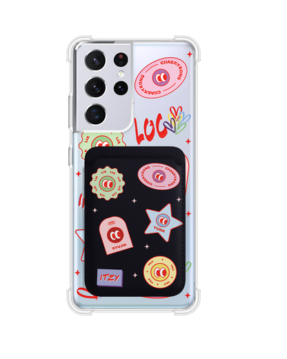 Android Magnetic Wallet Case - ITZY Sticker Pack