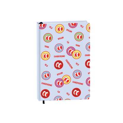 Hardcover Bookpaper Journal - Itzy (with Elastic Band & Bookmark)