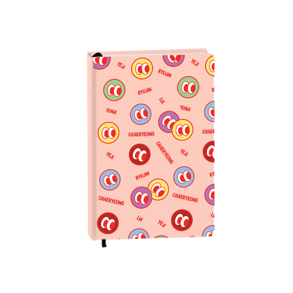Hardcover Bookpaper Journal - Itzy (with Elastic Band & Bookmark)