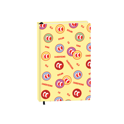 Hardcover Bookpaper Journal - Itzy (with Elastic Band & Bookmark)