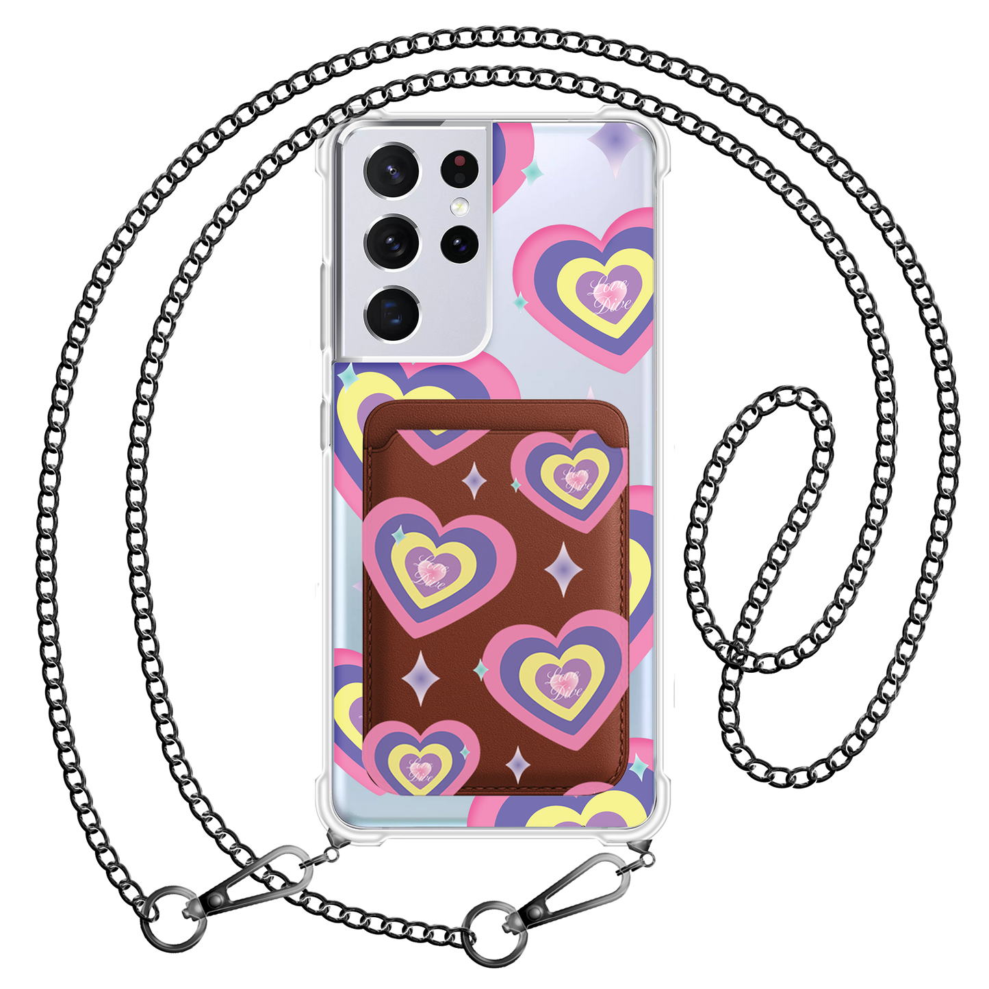 Android Magnetic Wallet Case - IVE Love Dive