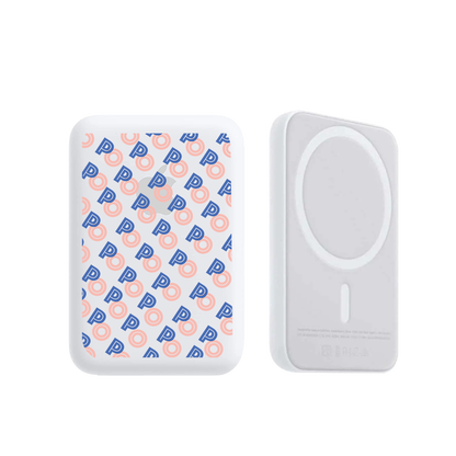 Magnetic Wireless Powerbank - Initial 1.0 Monogram