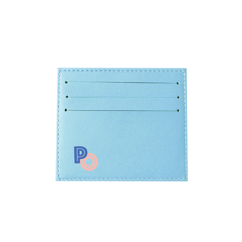 6 Slots Card Holder - Initial 1.0 Monogram