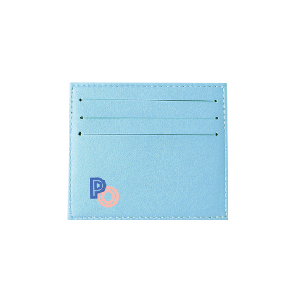 6 Slots Card Holder - Initial 1.0 Monogram
