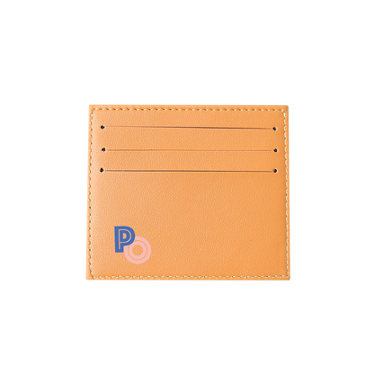 6 Slots Card Holder - Initial 1.0 Monogram