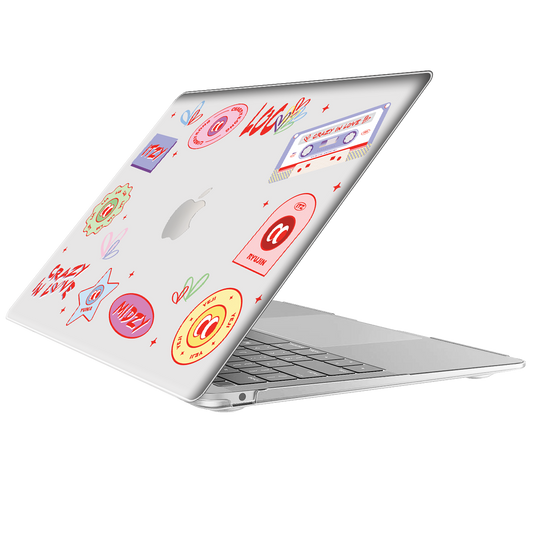 Macbook Snap Case - Itzy Sticker Pack